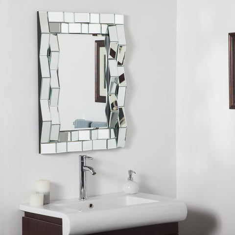 Decor Wonderland Iso Modern Bathroom Mirror