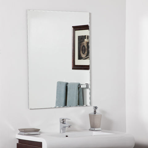 Decor Wonderland Madeline Modern Bathroom Mirror