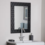 Decor Wonderland Strands Modern Bathroom Mirror