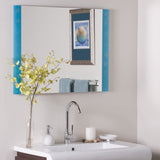 Decor Wonderland The Spa Frameless Bathroom Mirror