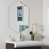 Decor Wonderland Vandam Frame-less Bathroom Mirror