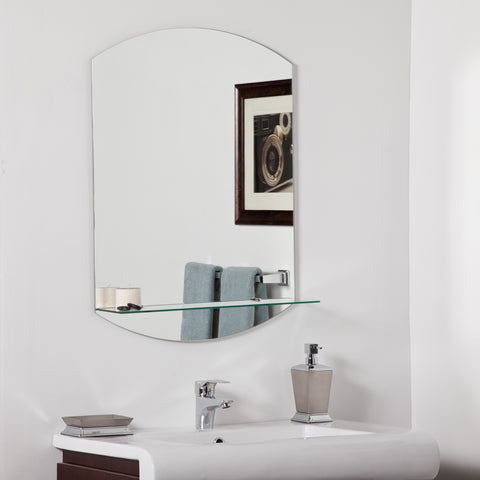 Decor Wonderland Vanessa Modern Bathroom Mirror