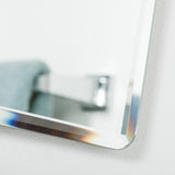 Decor Wonderland Vera Frameless Bathroom Mirror