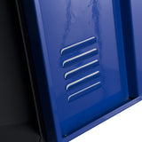 Diamond Sofa 5-Door Metal Storage Locker Cabinet with Key Lock Entry