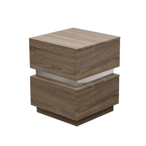 Diamond Sofa Elle 2 In Drawer Accent Table In Java