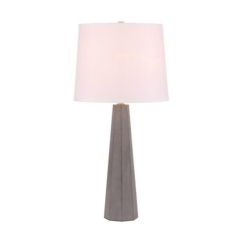 Elegant Lighting Airelle 1 light Gray Table Lamp