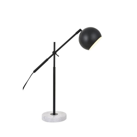 Elegant Lighting Aperture 1 light Black Table lamp