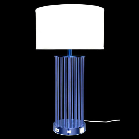 Elegant Lighting Brio 1-Light 29 Inch Brushed Brass Table Lamp
