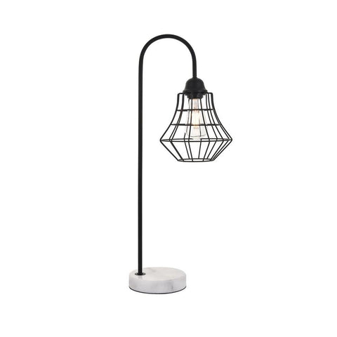 Elegant Lighting Candor 1 light Black Table lamp