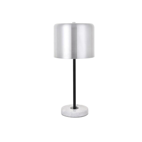 Elegant Lighting Exemplar 1 light brushed nickel Table lamp