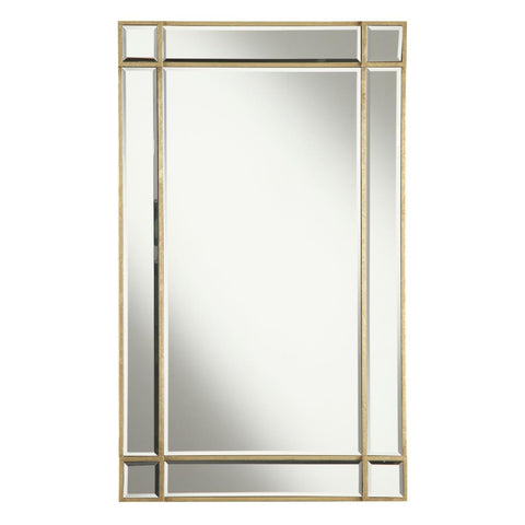 Elegant Lighting Florentine 22 in. Traditional Mirror in Gold leaf
