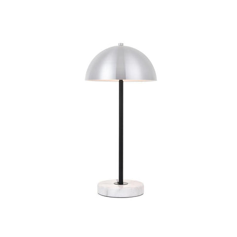Elegant Lighting Forte 1 light brushed nickel Table lamp