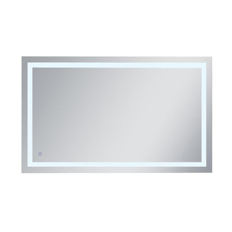 Elegant Lighting Helios 18in x 36in Hardwired LED mirror with touch sensor and color changing temperature 3000K/4200K/6400K