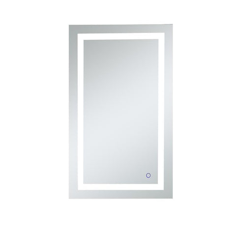 Elegant Lighting Helios 24in x 40in Hardwired LED mirror with touch sensor and color changing temperature 3000K/4200K/6400K
