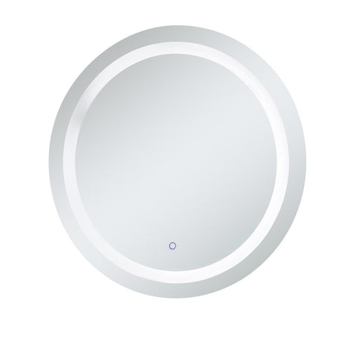 Elegant Lighting Helios 32 inch Hardwired LED mirror with touch sensor and color changing temperature 3000K/4200K/6400K
