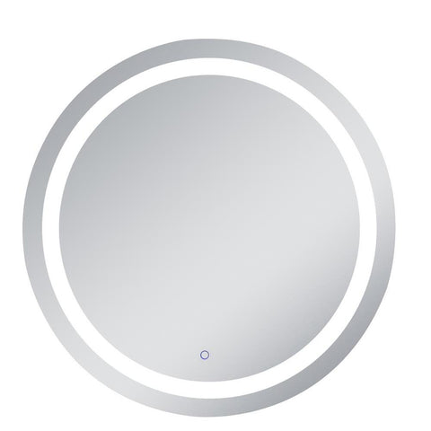 Elegant Lighting Helios 36 inch Hardwired LED mirror with touch sensor and color changing temperature 3000K/4200K/6400K