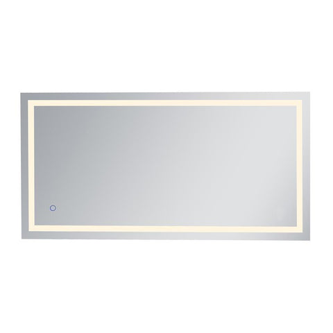 Elegant Lighting Helios 36in x 72in Hardwired LED mirror with touch sensor and color changing temperature 3000K/4200K/6400K