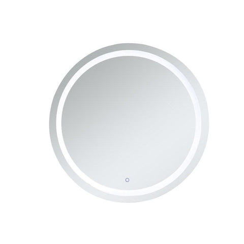 Elegant Lighting Helios 42 inch Hardwired LED mirror with touch sensor and color changing temperature 3000K/4200K/6400K