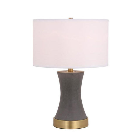 Elegant Lighting Knox 1 light Brass Table Lamp