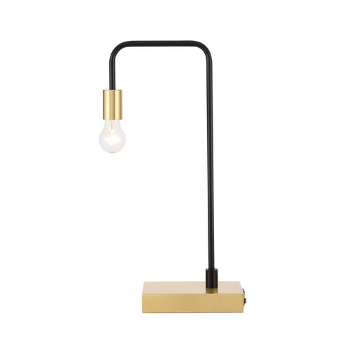 Elegant Lighting Marceline 1 light Black Table Lamp
