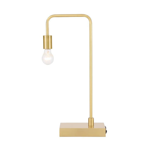 Elegant Lighting Marceline 1 light Brass Table Lamp