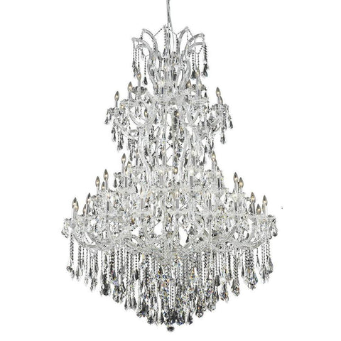 Elegant Lighting Maria Theresa 61 light Chrome Chandelier Clear Royal Cut Crystal