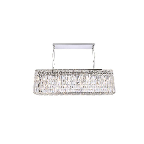 Elegant Lighting Maxime 8 light Chrome Chandelier Clear Elegant Cut Crystal