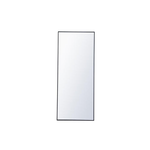Elegant Lighting Metal frame rectangle mirror 30x 72 inch in Blue