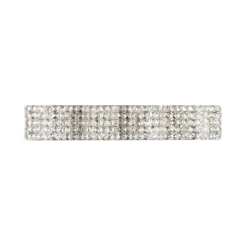 Elegant Lighting Ollie 4 light Chrome and Clear Crystals wall sconce