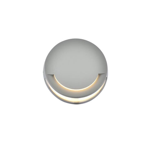 Elegant Lighting Raine Integrated LED wall sconce  in silver