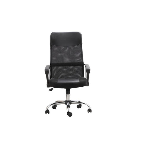 Elegant Lighting Script mesh office chair in black