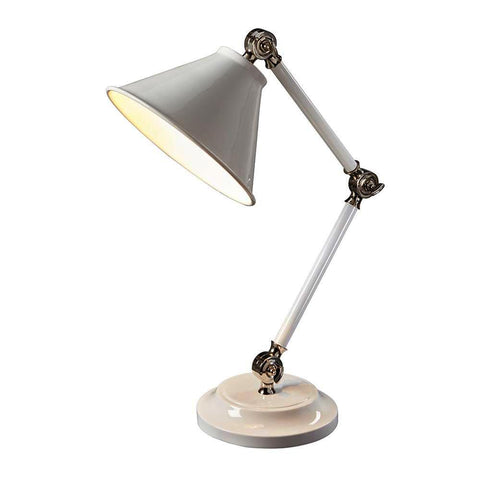 Elstead Lighting Provence Element White Mini Table Lamp