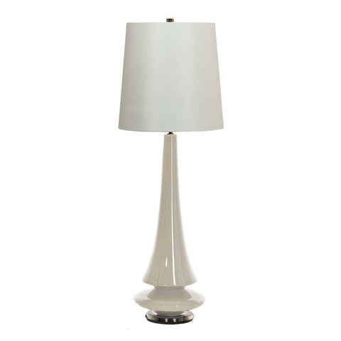 Elstead Lighting Spin White Table Lamp
