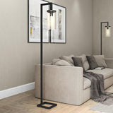 Hudson & Canal Malva Floor Lamp With Seeded Glass