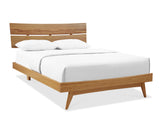 Greenington Azara 4 Piece Platform Bedroom Set in Caramelized