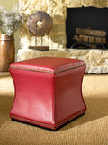 Hammary 090-425 Hidden Treasures Storage Cube in Red