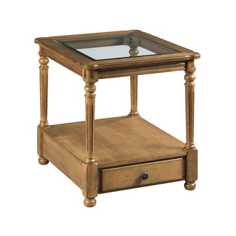 Hammary Candlewood-The Hamilton Rectangular Drawer End Table