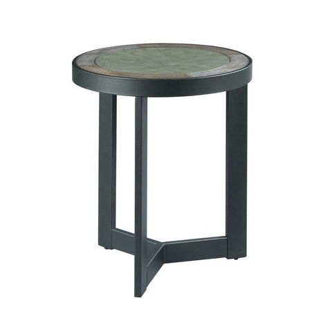 Hammary Graystone Round End Table