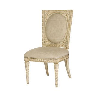 Hammary Jessica McClintock Side Chair in White Veil