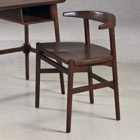 Hammary Mila Desk Chair in Burnished Copper