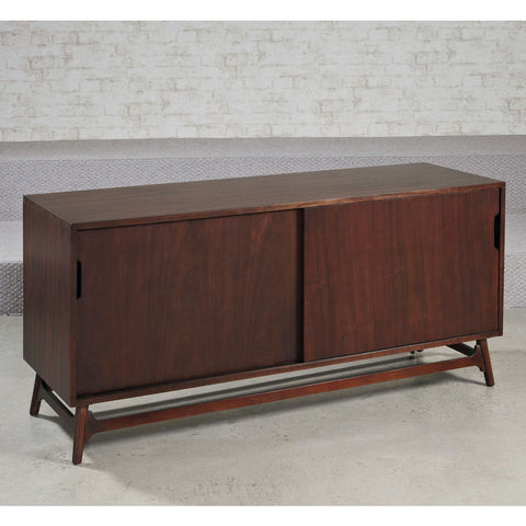Hammary Mila Entertainment Console in Burnished Copper