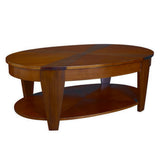 Hammary Oasis 2 Piece Oval Lift-Top Coffee Table Set