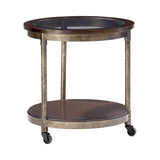 Hammary Structure Round End Table
