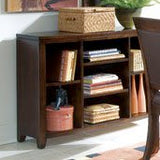 Hammary Tribecca Bookcase Console in Root Beer
