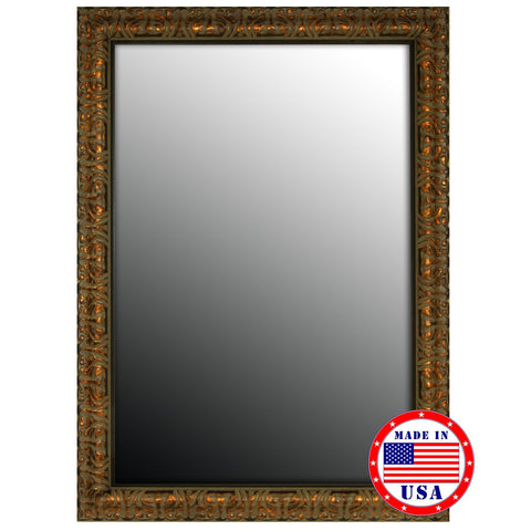 Hitchcock Butterfield Olde World Copper Framed Wall Mirror