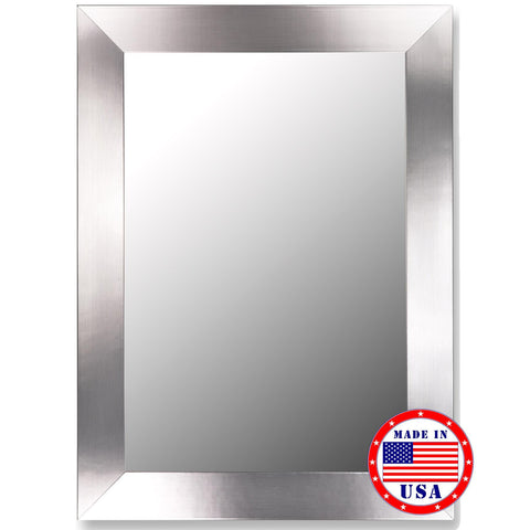 Hitchcock Butterfield Stainless Flat Framed Wall Mirror 2539000