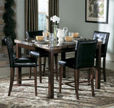 Homelegance Achillea 5 Piece Counter Height Dining Room Set
