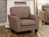 Homelegance Adair Chair In Grey Fabric