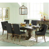 Homelegance Anna Claire 7 Piece Rectangular Dining Room Set in Driftwood
