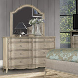 Homelegance Ashden 8 Drawer Dresser & Mirror in Driftwood